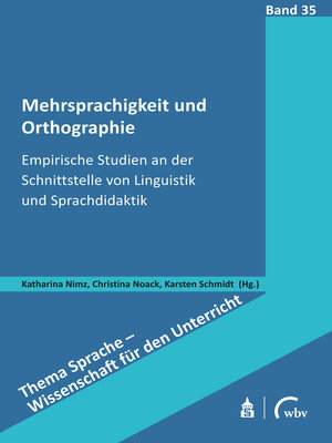 cover image of Mehrsprachigkeit und Orthographie